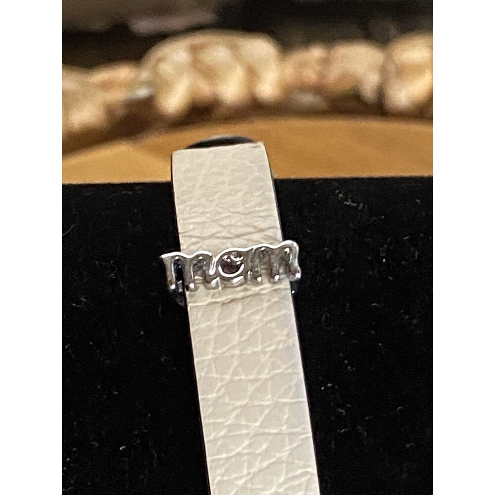 KEEP Collective Stella & Dot Family MOM Sliding Charm Sliver
